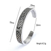 Norse Viking 316L Stainless Steel Thor's Hammer Bracelets For Men Women Paracord Amulet Runes Bangles Jewelry Gifts - Image 4