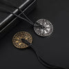 Rune Compass Necklace for Men Vintage Pendant Amulet Party Jewelry Gift - Image 5