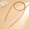 Shixin Vintage Seed Beads Chain Long Choker Necklace Women Stackable Adjustable Sweater Chain Jewelry Accessories - Image 10