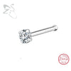 Crystal Nose Stud in L Shape I Shape or Screw 18G and 20G - Image 10