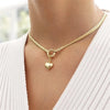 Vintage Punk Gold-plate Thick Chain Head Portrait Coin Pendant Necklace For Women Multilevel Geometric Hip Hop Jewelry - Image 17