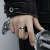 Mobius Wave Ring Silver Color Alloy Open Ring For Women Simple Retro Men Jewelry Accessories - Image 2