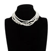 Multilayer Tassel Chain Necklace with Imitation Pearl Details - Image 15