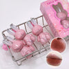 Gege Bear Pink Rabbit Velvet Matte Lip Cream Black Rabbit Water light lip glaze matte mirror pendant lipstick lip gloss - Image 5