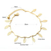 Stainless Steel Anklets Bracelets For Women Tassel Starfish Charm Gold Color Link Chain On Leg Foot Jewelry - Image 9