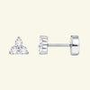 Two-Piece Stainless Steel CZ Cartilage Stud Earring Set for 20G Piercings - Image 13