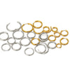Stainless Steel Hoop Earrings in Gold-Tone or Steel-Tone - Image 3