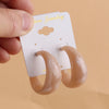 FishSheep Acrylic C Shape Hoop Earrings For Women Korean Colorful Geometric Resin Circle Earrings Jewelry - Image 15