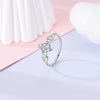 Celtic Knot Rings Silver Ring For Women Girls Jewelry Birthday Anniversary Gifts - Image 3
