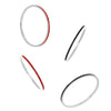 F.i.n.s Silver Slim Circle Ring Women Minimalist Drip Glue Stackable Line Finger Engagement Jewelry - Image 2