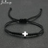 Colorful Woven Rope String Bracelet Boho Cross Charm Bracelets for Women Girls Handmade Jewelry Lucky Gift - Image 15