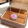 Flashing Silver Necklace Light Collarbone Chain Necklace for Women - Image 9