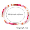 Colorful Tila Bead Bracelet with Contrasting Patterns - Image 45