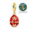 Silver Charms Beads Reindeer Bell Gift Christmas Series Dangle Fit Bracelet Women Jewelry Gift - Image 9