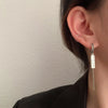 Vintage Purple Crystal Heart Ssymmetrical Drop Dangle Hoop Earrings For Women Girl Jewelry Gift Party серь - Image 5