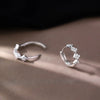 1Pair Crystal Heart Tragus Hoop Earring For Women Girls Huggie Earring For Cartilage Helix Piercing Jewelry Lobe Hoops - Image 28