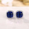 Ne'w Bright White/Yellow/Pink CZ Stud Earrings for Women Contracted Jewelry Wedding Engagement - Image 13