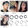 1 Pair Stainless Steel Ear Clip Earrings For Women/Men Painless Non-pierced Fake Earrings Simple Hoop Earrings Jewelry - Image 6
