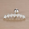 1PC 316L Stainless Steel Geometry Stud Earrings For Women Star Moon Lobe Daith Helix Cartilage Earring Piercing Jewelry - Image 26