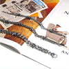 Barbed Wire Chain Bracelets for Men Women Stainless Steel Thorn Cuban Link Chains Bracelet Adjustable Punk Emo Style Jewelry - Image 6