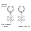 Christmas Snowflake Pendant Necklace for Women Stainless Steel Neck Chain Special Jewelry Gift - Image 12