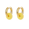 Stone Drop Earrings for Women Stainless Steel Gold Color Opal Round Earrings Wedding Christmas Jewerly Gift - Image 10