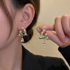 Sparkling Christmas Tree Snowflake Crystal Dangle Earrings for Women Dainty Holiday Rhinestone Earrings Party Jewelry Gifts - Image 7