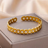 Vintage Snake Bangle Bracelet For Women Stainless Steel Snake Opening Bangle Animal Aesthetic Jewelry - Image 11