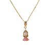 Stainless Steel Colorful Zircon Fairy Tale Little Princess Necklace Gold-plated Universal Chain Clavicle Chain Sweet Temperament - Image 7
