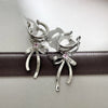 Y2K Girls Ribbon Aesthetics Ear Clips Ballet Style Ribbon Bow-Knot Ear Cuff Women Korean Kpop Earring Jewelry Gifts - Image 3