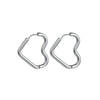 Glossy Stainless Steel Hoop Earrings For Women Men Hip Hop Steapunk Round Oval Heart Black Gold Silver Color Huggie Jewelry Gift - Image 14