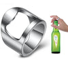Bottle Opener Ring Creativity Corkscrew Stainless Steel Finger Ring Beer Can Openers Gadgets Cool Bar Kitchen Accessories Gifts - Image 1