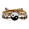 Two-Piece Braided Bracelet Set with Yin-Yang Motif - Image 15