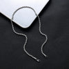 2Pcs Stainless Steel Cross Pendant Necklace For Men Titanium Steel Twisted Rope Box Chain Choker Women Punk Jewelry - Image 3
