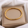 Zakol Stainless Steel Cuff Bracelet Bangles for Women Smooth Metal Openable Bracelets Jewelry Gift - Image 1