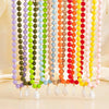 Colorful Acrylic Bead Necklace with Irregular Pearl-Style Pendant - Image 5