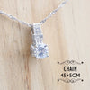 White Zircon Bridal Jewelry Sets Silver Jewelry Wedding Ladies Rings Bracelets Earrings Pendant Necklace For Women Set - Image 4