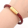 Leather Bracelets Stainless Steel Braided Rope Bracelets for Men Women Stainless Steel Accessories Braid Style Bangles - Image 6