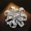 Cubic Zircon Dragonfly Brooches Atmosphere Maple Leaf Bowknot Broche Pins for Women's Coat Accessories Decor - Image 6