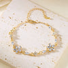 Elegant Crystal Flowers Bracelet For Women Y2K Sweet Moon Cherry Blossom Bow Zircon Bracelets Jewelry Gift - Image 15