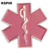 Star of Life Pin badges for clothes in badges safety pin brooch - Image 6