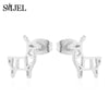Minimalist Silver Color Deer Horn Earrings Women Christmas Jewelry Cute Elk Antler Ear Studs Unique Tree Branch Earings - Image 16