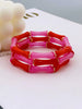 3pcs Acrylic Beaded Elastic Bracelet with Colorful Bamboos for Women's Daily Wear bracelet for women - Image 10