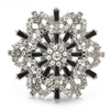 Exaggerated Rotatable Christmas Snowflake Brooches Pins for Women Unisex 6-color Winter Flowers Year Party Brooch Gifts - Image 4
