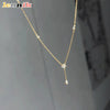 Sparkling Zircon Star Embellishment American -style Niche Cool Texture Light Zircon Star Inlay Craft Clavicle Necklace - Image 2