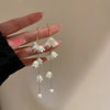 Lily Of The Valley Leaf Water Drop Resin Dangle Earrings Women Partysu Earring Hook Vintage Cheongsam Jewelr K - Image 13