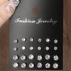 12 Pairs Of, Simple, Shiny, And Caring Zirconia Decorative Earrings Are Suitable For Gifts To Parties,And Couples - Image 9