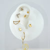 Titanium Small Kite Cubic Zirconia Charm for Lobe Ear Piercing Huggie Hoop Earrings - Image 5