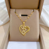 Heart Stainless Steel Zirconia Necklaces For Women Girls Love Gold Color Metal Necklace Party Birthday Daily Jewelry - Image 35