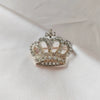 Metal Alloy Zircon Crown Brooch Lapel Suit Shirt Collar Pins Rhinestones Royal Pearl Brooches for Women Accessories Jew - Image 7